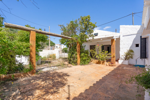 Authentisches menorquinisches Haus zum Renovieren in S'Uestra in der Nähe von Sant Lluís und den Stränden des Südostens.